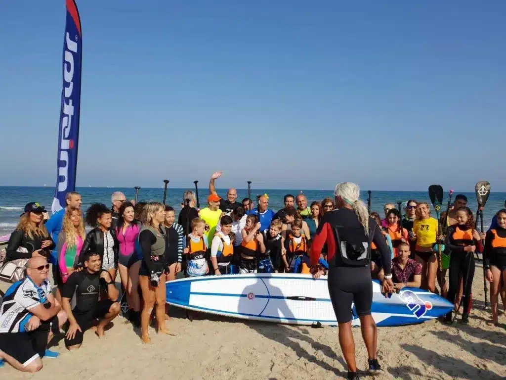 גלישת sup חיפה